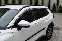 Toyota Corolla Cross 2020– Integroidut kattokaiteet, musta OEM (ABS-muovi, liimakiinnitys) kuva 4