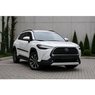 Integroidut kattokaiteet, musta OEM (ABS-muovi, liimakiinnitys) Toyota Corolla Cross 2020– kuva 1