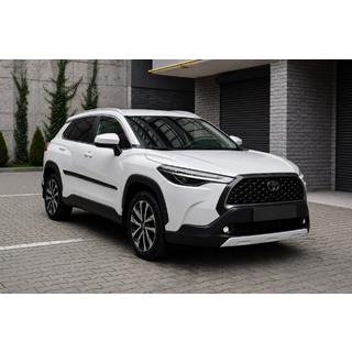Integroidut kattokaiteet harmaat OEM (ABS-muovi, liimakiinnitys) Toyota Corolla Cross 2020– kuva 3