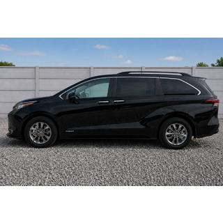 Integroidut kattokaiteet, mustat, OEM (alumiini) Toyota Sienna 2020– kuva 1