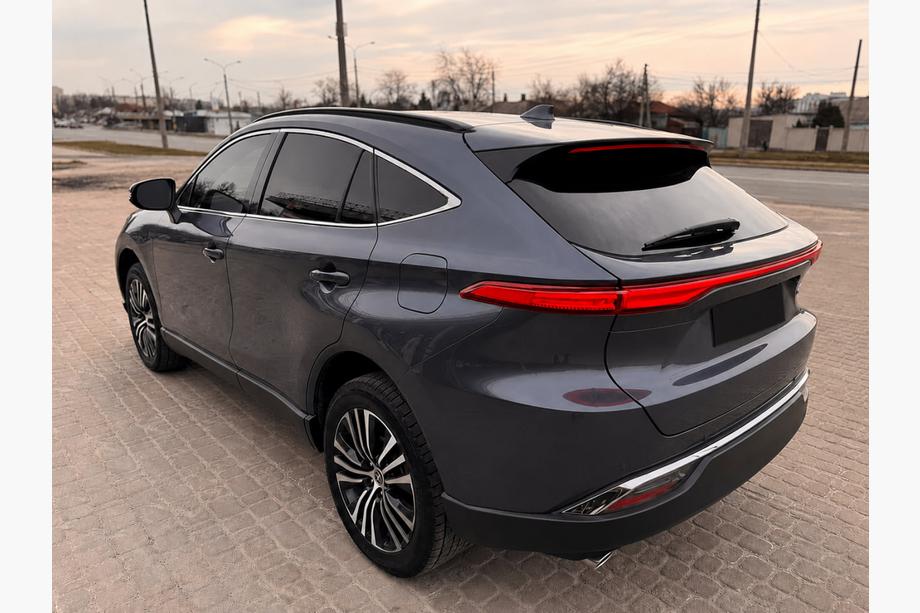 Toyota Venza 2020– Integroidut kattokaiteet, mustat OEM (alumiini, liima-asennus) Image