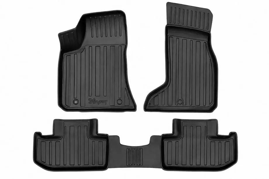 Dodge Challenger 2008–2023 Stingray 3D kumimatot matkustamoon (4WD, 4 kpl) Image