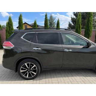 OEM mustat kattokaiteet (X-trail, alumiini) kuva 1