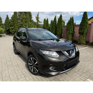 OEM mustat kattokaiteet (X-trail, alumiini) kuva 2