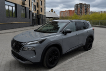 Nissan X-trail T33/Rogue 2022– Integroidut kattokaiteet, mustat OEM (ABS-muovi) kuva 1