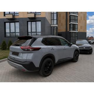 Integroidut kattokaiteet, mustat OEM (ABS-muovi) Nissan X-trail T33/Rogue 2022– kuva 2