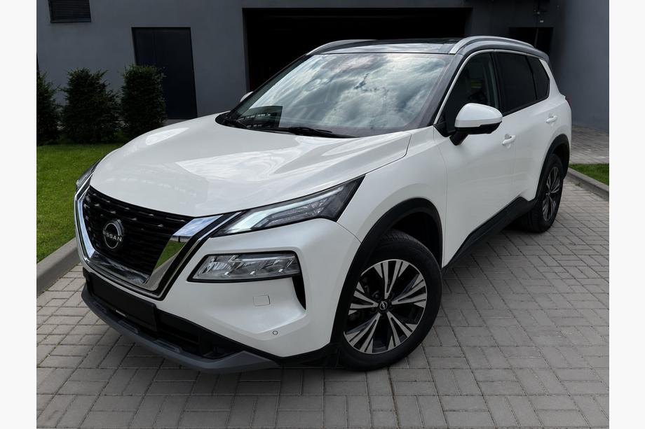Nissan X-trail T33/Rogue 2022– Integroitu kattokaiteet, harmaa OEM (X-trail, alumiini, liima-asennus) Image