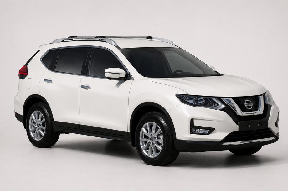 Nissan X-trail T33/Rogue 2022– OEM kattokaiteet, harmaat (ABS-muovi, liima-asennus) Image