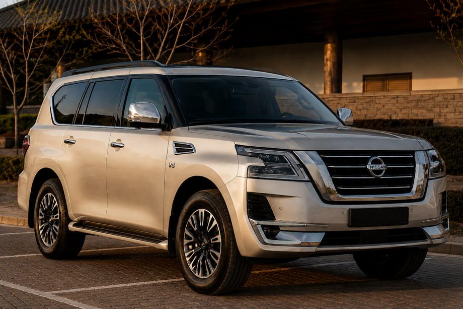 Nissan Armada 2016–2024 Mustat kattokaiteet (alumiini) Image