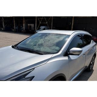 OEM kattokaiteet, harmaat (ABS-muovi, liima-asennus) Nissan Murano 2014– kuva 3