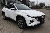 Hyundai Tucson NX4 2021– Integroitu kattokaide musta OEM (Long, alumiini, liimakiinnitys) kuva 3