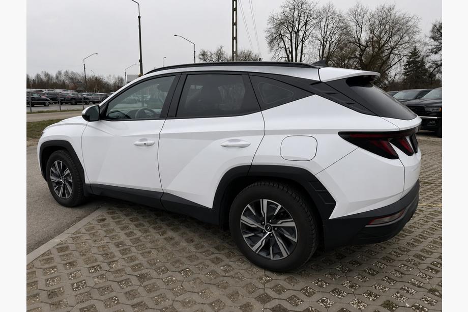 Hyundai Tucson NX4 2021– Integroitu kattokaide musta OEM (Long, alumiini, liimakiinnitys) Image