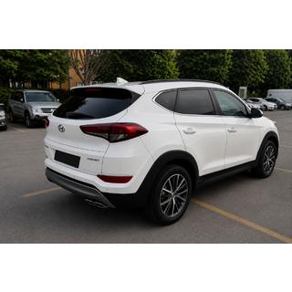 Integroitu kattokaiteet, musta OEM (ABS-muovi, liima-asennus) Hyundai Tucson TL 2016–2021 kuva 1