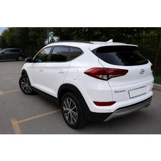 Integroitu kattokaiteet, musta OEM (ABS-muovi, liima-asennus) Hyundai Tucson TL 2016–2021 kuva 3