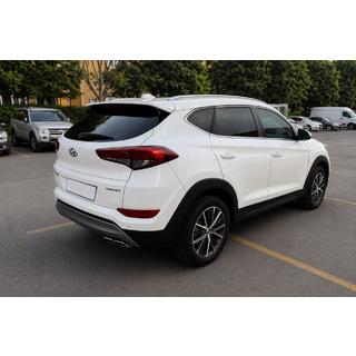Integroidut kattokaiteet harmaat OEM (ABS-muovi, liimakiinnitys) Hyundai Tucson TL 2016–2021 kuva 1
