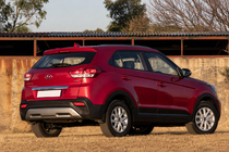Hyundai Creta 2014–2020 Integroidut kattokaiteet harmaat OEM (ABS-muovi, liimakiinnitys) kuva 2