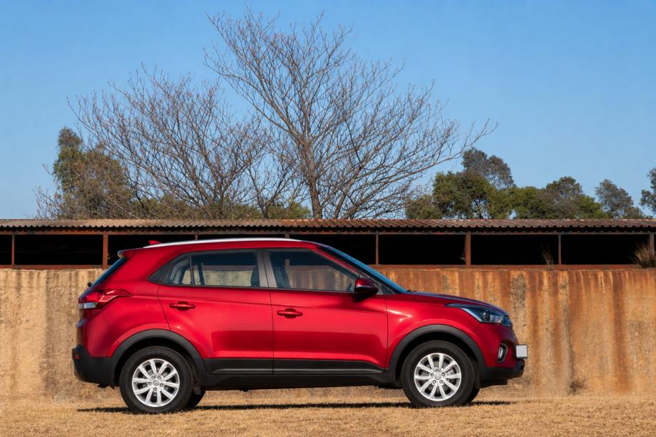 Hyundai Creta 2014–2020 Integroidut kattokaiteet harmaat OEM (ABS-muovi, liimakiinnitys) Image