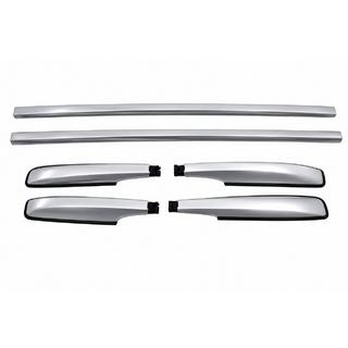 Harmaat OEM-kattokaiteet (alumiini, liima-asennus) Kia Sportage 2010–2015