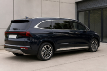 Hyundai Custo 2021– Integroidut kattokaiteet harmaat OEM (ABS-muovi, liimakiinnitys) kuva 2