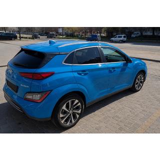 Harmaat OEM-kattokaiteet (alumiini, liima-asennus) Hyundai Kona 2017–2023 kuva 3