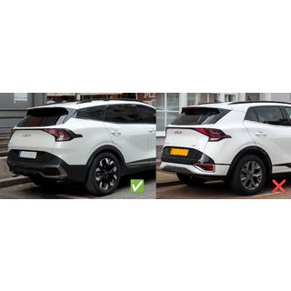 Ikkunatuuliohjaimet kromilistalla Niken (LWB, 4 kpl) Kia Sportage 2021– kuva 3