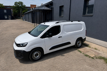 Citroen Berlingo/Multispace 2018– Mustat kattokaiteet (turkkilainen design) Pitkä, muovijalat kuva 6