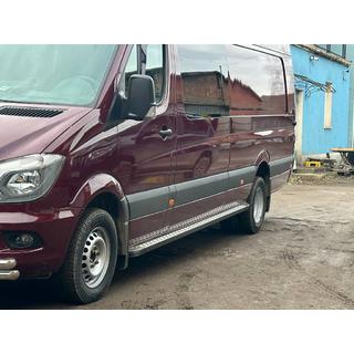 DOT-Line sivuastinlaudat (2 kpl, alumiini) Mercedes Sprinter W906 2006–2018 kuva 3