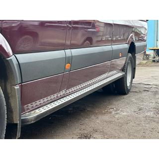 DOT-Line sivuastinlaudat (2 kpl, alumiini) Mercedes Sprinter W906 2006–2018 kuva 4