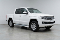 Volkswagen Amarok 2010–2022 Sivuastinlaudat Allmond White (2 kpl, alumiini) kuva 1