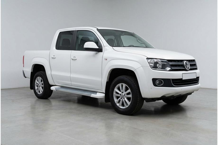 Volkswagen Amarok 2010–2022 Sivuastinlaudat Allmond White (2 kpl, alumiini) Image