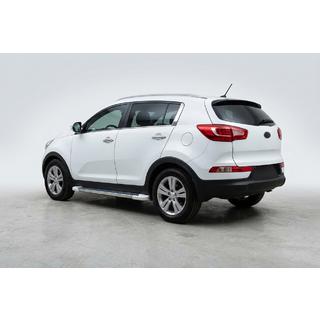 Sivuastinlaudat Allmond White (2 kpl, alumiini) Kia Sportage 2010–2015 kuva 1
