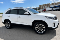 Kia Sorento II XM 2009–2014 Harmaat OEM-kattokaiteet (alumiini, liima-asennus) kuva 3
