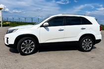 Kia Sorento II XM 2009–2014 Harmaat OEM-kattokaiteet (alumiini, liima-asennus) kuva 1