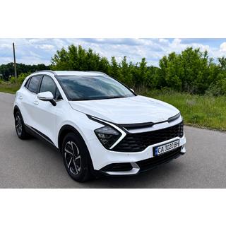 Integroidut kattokaiteet harmaat OEM (ABS-muovi, liimakiinnitys) Kia Sportage 2021– kuva 1
