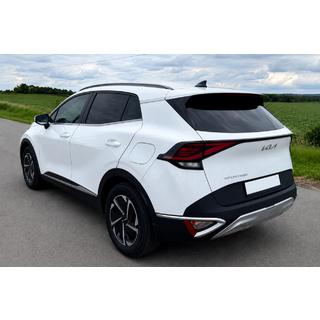 Integroitu kattokaiteet, musta OEM (ABS-muovi, liima-asennus) Kia Sportage 2021– kuva 2