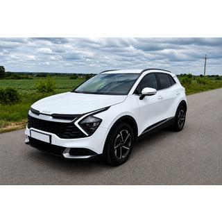 Integroitu kattokaiteet, musta OEM (ABS-muovi, liima-asennus) Kia Sportage 2021– kuva 3