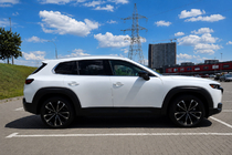 Mazda CX-50 2022– Harmaat OEM-kattokaiteet (alumiini, liima-asennus) kuva 1