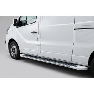 Sivuastinlaudat Allmond White (2 kpl, alumiini)
