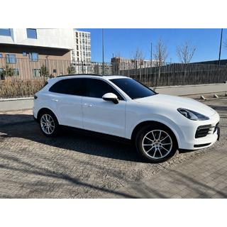 Integroidut kattokaiteet, mustat OEM (alumiini, liima-asennus) Porsche Cayenne 2018– kuva 2