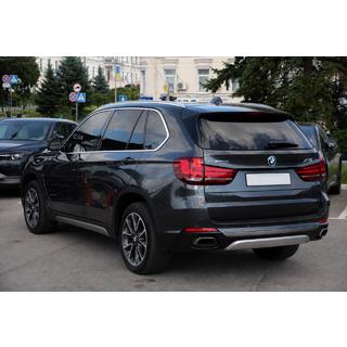 Integroidut kattokaiteet, kromi OEM (alumiini) BMW X5 F15 2013–2018 kuva 2