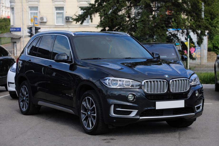BMW X5 F15 2013–2018 Integroidut kattokaiteet, kromi OEM (alumiini) Image