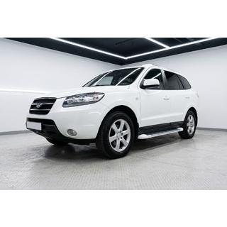 Sivuastinlaudat Allmond White (2 kpl, alumiini) Hyundai Santa Fe 2 2006–2012 kuva 1