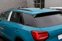Audi Q2 2016– Integroidut kattokaiteet, mustat OEM (alumiini, liima-asennus) kuva 1