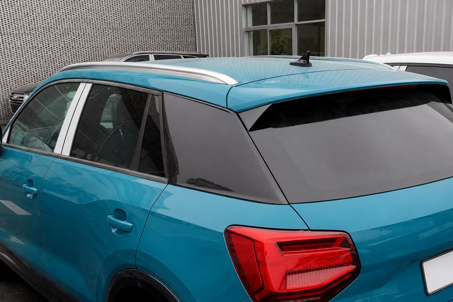 Audi Q2 2016– Integroidut kattokaiteet, harmaat OEM (alumiini, liimakiinnitys) Image