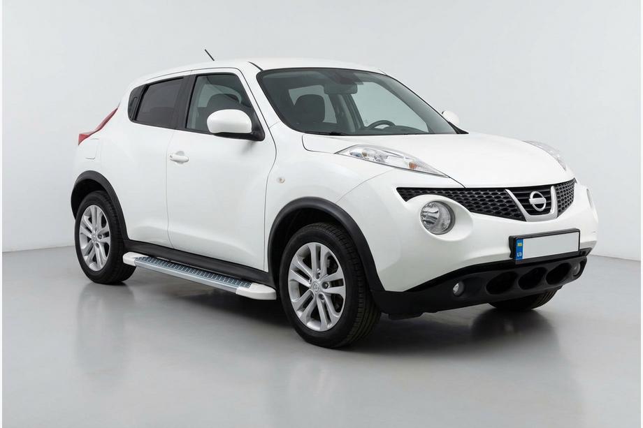 Nissan Juke 2010–2019 Sivuastinlaudat Allmond White (2 kpl, alumiini) Image