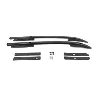 OEM mustat kattokaiteet (alumiini, pulttikiinnitys) Mitsubishi L200 2015–2024 kuva 1