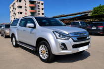 Isuzu D-Max 2011–2019 OEM-kattokaiteet, mustat (ABS-muovi, liima-asennus) kuva 1