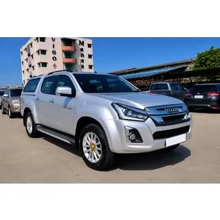 OEM-kattokaiteet, mustat (ABS-muovi, liima-asennus) Isuzu D-Max 2011–2019