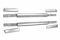 Isuzu D-Max 2019– Harmaat OEM-kattokaiteet (alumiini) kuva 1