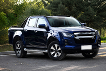 Isuzu D-Max 2011–2019 Kattokaiteet musta OEM (alumiini) kuva 1
